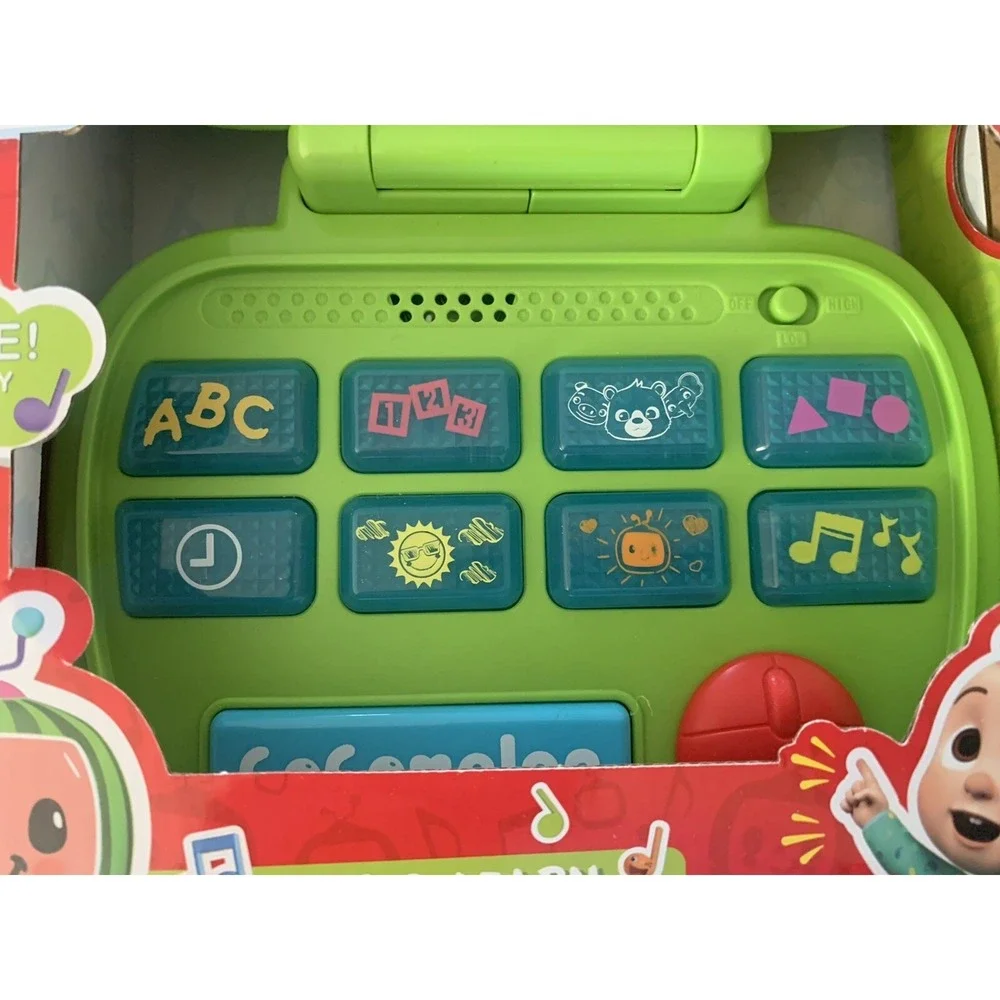 CoComelon Sing‎ & Learn Laptop Toy JJ Lights Sounds ABCs Song 18m+ New